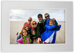 5.5x8.5 Mat for 8.5x11 Frame - Precut Mat Board Acid-Free Metallic Silver 5.5x8.5 Photo Matte for a 8.5x11 Picture Frame, Matboard for Family Photos, Show Kits, Art, Picture Framing, Pack of 10 Mats
