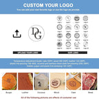 Custom Electric Branding Iron for Wood, Adjustable Temperature Wood Branding irons Personalized Wood Burning Letter Stamp for Leather Woodworking Tool, Handcraft & Wedding Gifts(1.5Inches)