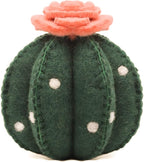 GLACIART ONE Sewing Pin Cushion Cactus | Large Size |Durable & Handmade Craft Supplies | Also for Quilting Needles, Sewing Machine Needles, Safety and T Pins