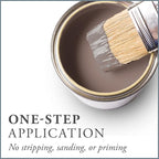 AMY HOWARD AT HOME Chalk-Based One Step Paint for Furniture, Cabinetry, Decor, Finish, and More | No Stripping, Sanding, or Priming | Medium Base | 32 Ounce | Kembel