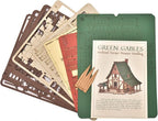 Green Gables P - 3D Wooden Puzzle - DIY 28mm Scale Model Building Kit for Adults - Creative Gift - Tabletop Miniature Terrain Kit - Realistic (Green Gables 14/4.8)