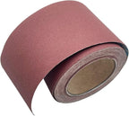 180 Grit Emery Cloth Roll, 4.5 Inch Wide 32.8 Ft Long (Equals 1/4 Sheet Sandpaper 71 Pcs) Abrasive Sandpaper Rolls for Metal Automotive Wood Furniture Sanding Paper Drum Palm Sander (180 Grit)