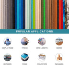 LotusFoam Large 3mm EVA Foam Sheet - 44"x 85" High Density Foam 130 kg/m3 for Cosplay, Costumes, Crafts, Flooring, Outdoor Use - 35 Colors (Beach Sand) - Beach Sand