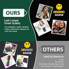 SILENART Chalk Markers for Blackboard, Window Marker for Car Erasable Liquid Chalk Pen for ChalkBoard Windows Glass Menu Board - Pack, Multicolor