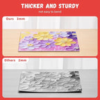 Simetufy 4 Pack Flat Canvas Boards for Painting 12x16 inch Canvas Panels, Gesso Primed Acid-Free 100% Cotton for Acrylics Oil Watercolor Tempera Paints
