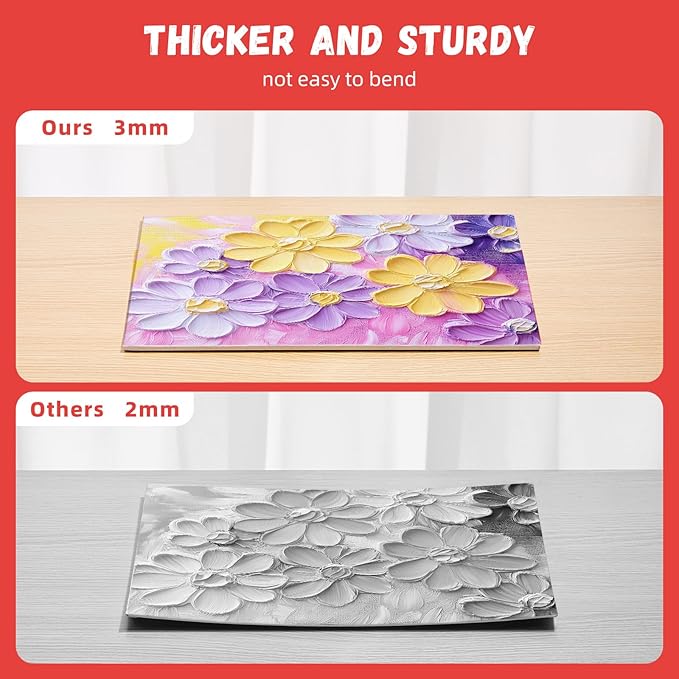 Simetufy 38 Pack Canvas Boards for Painting 11 x 14 inch, Blank Canvas Panels- Gesso Primed Acid-Free 100% Cotton for Acrylics Oil Watercolor Tempera Paints