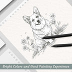 12 Pack Sketch Book, 9 x 12 Inch Sketchbook, 68lb/100gsm Top Spiral Bound Sketch Pad, Acid Free Art Supplies Drawing Painting Sketching Paper for Kids, Adults, Beginners, Artists (30 Sheets Each)