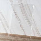 Clear Acrylic Sheet 12" x 16" Cast Plexiglass Panel 1/8" Thick (3mm) Transparent Plastic Board for Sign, Craft, Display Projects, Laser Cutting, Engraving, Pack of 2