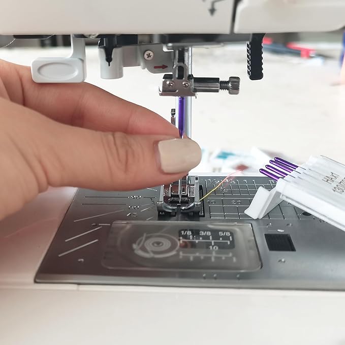 HONEYSEW 30 Pieces Sewing Machine Needles HAX1 130/705H Universal Regular Point Flat Shank Sewing Needle Compatible with Singer, Brother,Janome,Pfaff and Other Brand (Size(11,14,16) X10PCS)