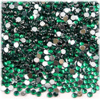 The Crafts Outlet 1,440pc Rhinestones Round 3mm (10ss) Flatback Light Blue LBL