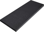 Amylove Polyurethane Foam 24" x 72" High Density Cushion Upholstery Foam Sheet for Seat Replacement DIY Projects Chairs Headboards Sofas Home(2" x 24" x 72",Black)