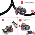 OSOYOO Smart Robot Car kit for Arduino to Learn Programming and Get Hands on Experience of Robotic Assembly for Adults and Youths