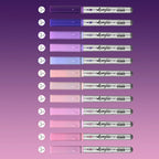 Purple Pink Acrylic Paint Pens,12 Color Paint Pens Markers,Brush Tip Paint Pens for Rock Painting Wood Glass Ceramic Canvas Stone DIY Crafts Making Art Supplies