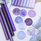 Bright Orange Wax Seal Sticks, 30pcs Sealing Wax Sticks, HOSEALING Glue Gun Wax Seal Sticks for Wax Seal Stamp, Premium Sealing Wax for Wedding Invitations, Letter, Envelope (Mini Size)