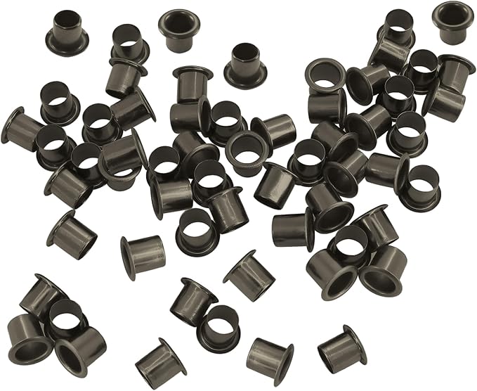 Kydex Rivets Eyelets, 8-8 1/4" Multicolored Grommet Eyelets for Tactical Holster Making, Knife Sheath Crafting, Fasteners for Custom DIY Kydex Projects (Set of 50)