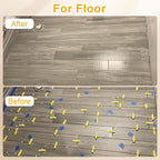 Storystore Tile Leveling System with Tile Pliers and Hammer - 300 Piece Tile Spacers Clips and 100 Piece Reusable Wedges, 1/16 Inch Tile Installation Tools Kit