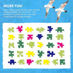 MOMIBOOK Jigsaw Puzzles 1000 Pieces Puzzle for Adults of Sea Breeze Florist, Painting Image Seaside Flower Shop Difficult Challenging Hard Impossible Puzzle Unique Christmas Birthday Gifts