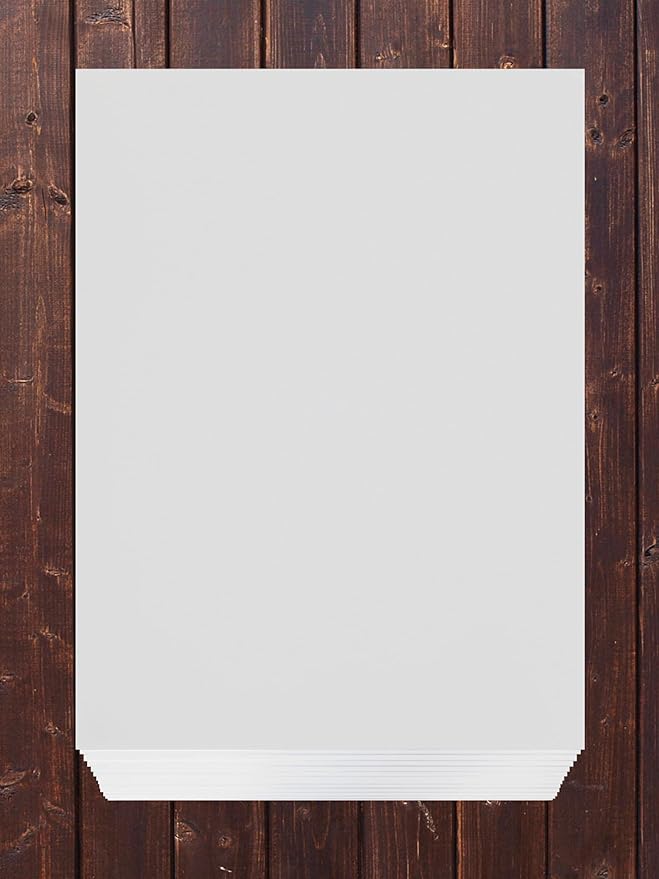 White Foam Board 18 x 24 x 1/8" (3mm) Inch, 15 Pack Acid-Free Foam Core Poster Board Sheets for Art, Crafts, Presentation, Vision Board, Signboard, and Party Decorations