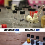 10ml Clear Small Glass Vials 50pcs with Screw Caps(50pcs)