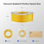 ELEGOO 250g Silk PLA Filament Bundle 1.75mm, 4 Colors Shiny 3D Printer Filaments Dimensional Accuracy +/- 0.02mm, 4 Pack 250g Spool Holly Green/Red/White/Galaxy Black