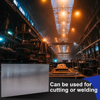 Hicarer 24 x 36 Inch A36 Carbon Steel Sheet 0.08" Thickness Length 14 Gauge Hot Rolled Steel Plate for Automotive Sheet Metal, Furniture or Industrial, Unpolished (Mill) Finish