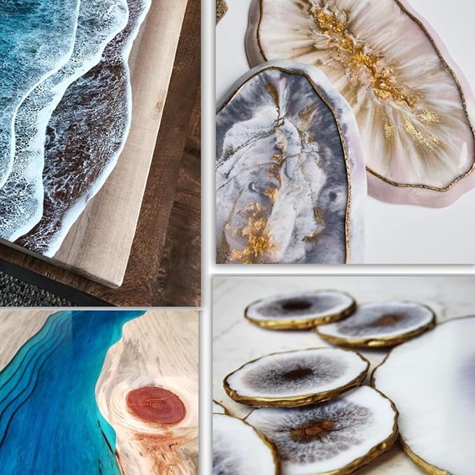 Mica Powder - 100g Mica Powder for Epoxy Resin - Metallic Color Pigment for Resin, Soap, Bath Bombs, Eye Shadow, Nails, DIY Crafting Projects etc. (Magic Gold)
