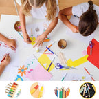 8.5"x11" Sketching Drawing Paper for Kids Toddlers Art Craft Supplies, White Paper for Coloring Doodle 200 Sheets