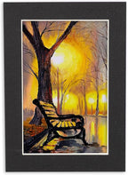 6x8 Mat for 8x10 Frame - Precut Mat Board Acid-Free Show Kit with Backing Board, and Clear Bags Textured Black 6x8 Photo Matte Made to Fit a 8x10 Picture Frame Matboard for Framing, Pack of 10 Mats