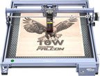 Creality Falcon 10W Laser Engraver, with Honeycomb Laser Bed 500x500mm, 10000mm/min, 72W High-Precision Laser Cutter for Wood, Acrylic, Pre-Installation and Out-of-The-Box