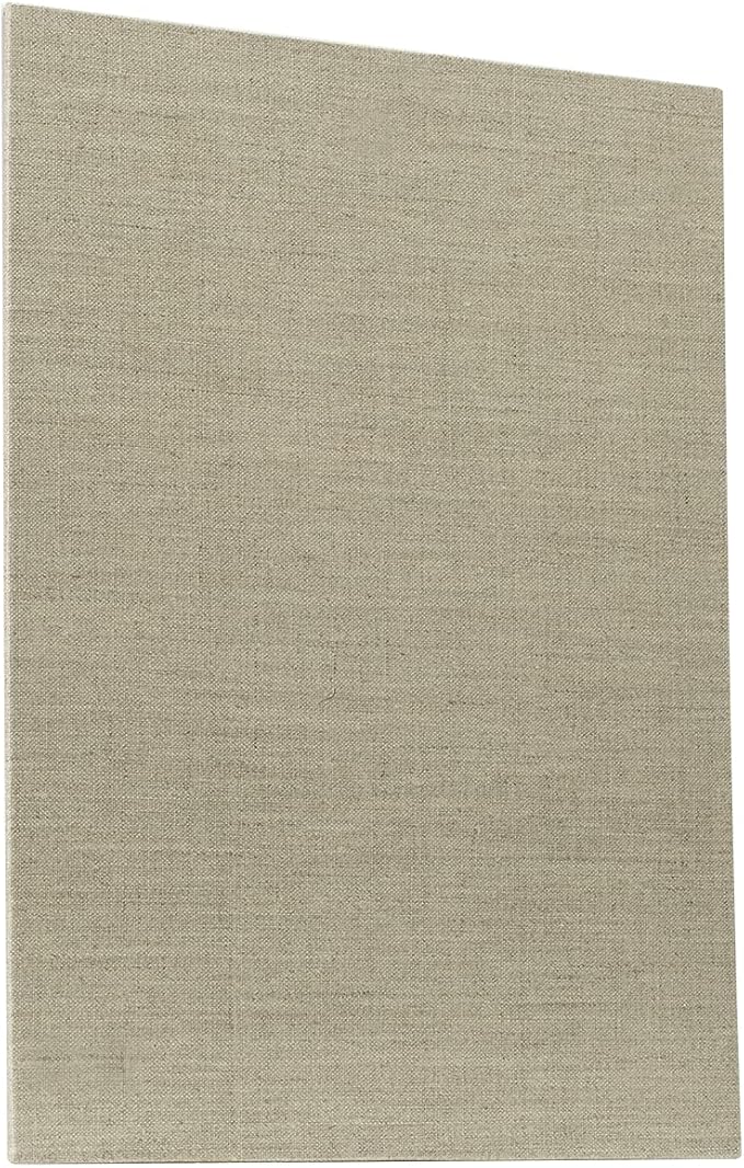 Senso Clear Primed Linen Panels - 3x5-3 Pack of Panels for Painting Oils, Acrylics, Pastels and More