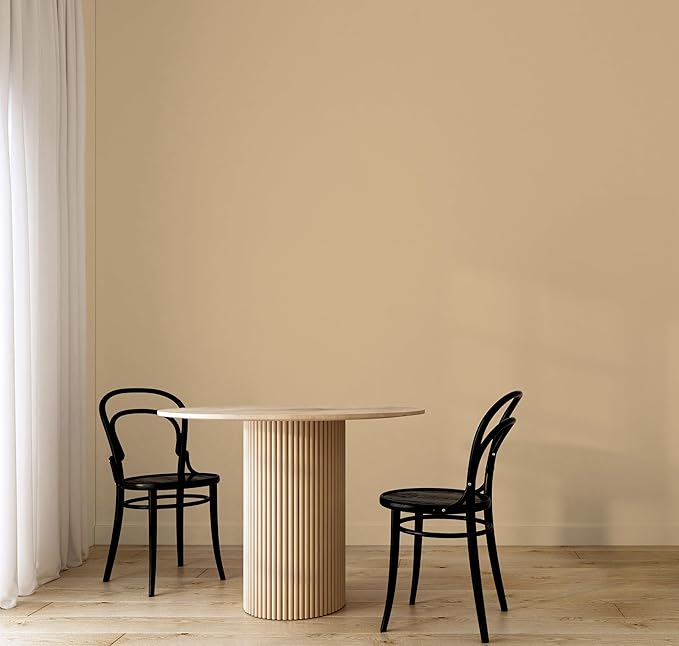 EVOLVE Paint & Primer: Environment-friendly, Low Sheen with One-coat Coverage for Interior & Exterior surfaces (Burlap Brown, 5-Gallon)