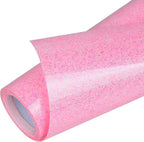 TORC Pink Glitter HTV Heat Transfer Vinyl Roll 12 inch x 5 ft Iron on Vinyl for T Shirts Crafts