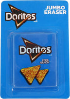 Doritos Cute School Supplies Eraser, Fun Pencil Eraser for Kids, Cool Back to School Rubber Erasers Latex Free