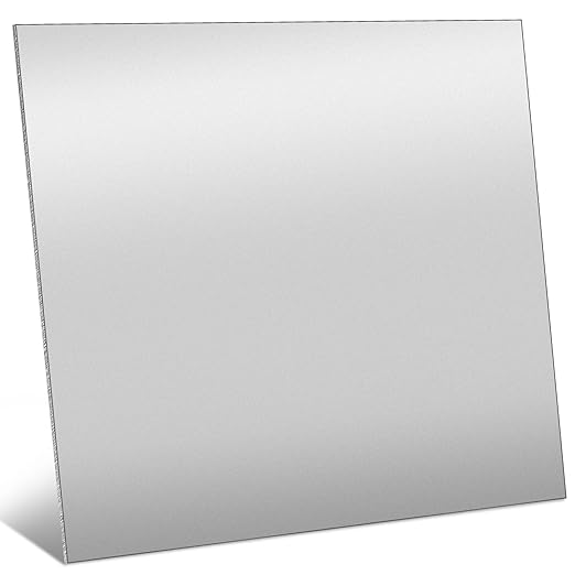 1 Pcs 16 Gauge 8 x 8 Inch Metal Steel Sheet Steel Plate Mild Carbon Cold Rolled Square Weldable Metal Panels for Outside Industrial DIY Use Projects Weld Accessories