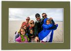 8x10 Mat Bevel Cut for 5.5x8.5 Photos - Acid Free Dill Green Precut Matboard - For Pictures, Photos, Framing - 4-ply Thickness
