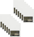 Centurion Deluxe Professional Oil Primed Linen Stretched Canvas - Enhanced Oil Priming for Superb Performance & Color Retention - [12 Pack - 4x6"]