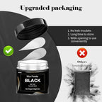 Black Mica Powder Pigment (100g) -Cosmetic Grade Metallic Mica Powder for Epoxy Resin, Lip Gloss, Soap,Candle Making, Bath Bombs,Tumblers, Jewelry, Dyes, and DIY Crafting Projects(Black, 3.5oz)