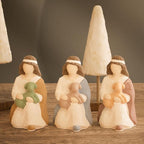 Nativity Mold Nativity Scene Mold Jesus Mold Maria Candle Mold Angel Mold Resin Casting Mold Resin Making Molds Silicone Mold for Candle Home Decorate Mold 3D Animal Mold Candle Making Mold