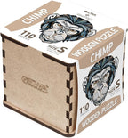 EWA Home Décor – Chimp (Chimpanzee) Small 110 Pieces – Wooden Jigsaw Puzzle for Adults – Perfect for Artistic Home Decoration and Mindful Relaxation
