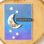 Metal Cutting Dies DIY Embossing Stencil Template Scrapbooking Card Making Mold Photo Album Arts Crafts Tools (8 Stars- 7.8x4cm)