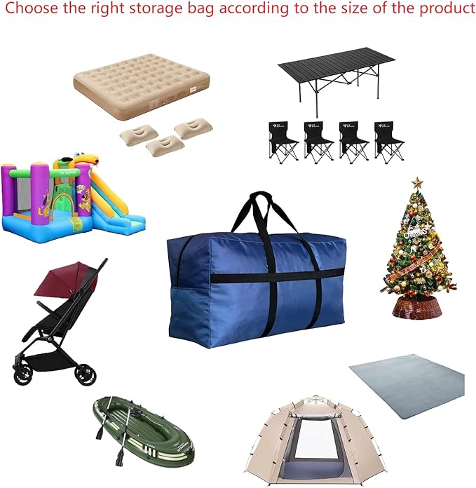 Extra Large Duffle Bag for Travel, Big Foldable Storage Bag - Green