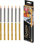 Cezanne Creative Mark Premium Colored Pencils Naples Yellow 6 Pack - Highly-Pigmented Drawing Pencils - Coloring Pencils for Drawing, Blending, Coloring, and More