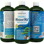 Organic Marina Mist Foliar Spray for All Live Indoor and Outdoor Bonsai Tree Plants | Micro Nutrients for Vital Bonsai Health | Gentle Formula | Liquid Plant Food | Quick Results (16 oz)