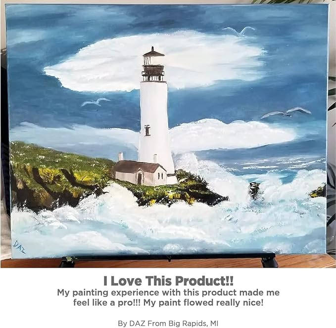 Centurion Deluxe Professional Oil Primed Linen Stretched Canvas - Enhanced Oil Priming for Superb Performance & Color Retention - [12 Pack - 4x6"]