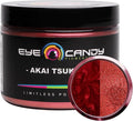 Eye Candy Pigments Premium True Red Mica Powder - Akai Tsuki Red (50gr) - for Epoxy, Resin, Soap, Paint, Woodworking, Acrylic Pouring, Bath Bombs, Fishing Lures - DIY Arts and Crafts Additive