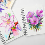 KOVIEDE 100% Cotton Watercolor Paper Pad - 3 Pack (90 Sheets) 5.5"x8.5" Cold Press, 140lb/300gsm Spiral Bound Watercolor Sketchbook, Artist Quality Art Journal Supplies for Adults, Kids & Beginners