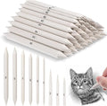 108 PCS Blending Stumps and Tortillions Blending Sticks, Oil Pastel Blending Pencil Soft Paper Felts Sketch Shading Pencils Colored Pencil Blender for Artists and Students Drawing Supplies (9 Sizes)
