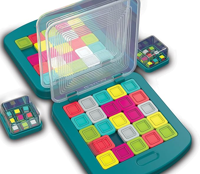 MindWare Color Slam Sliding Puzzle Game for 6 Year Olds and Up