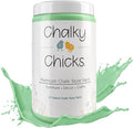 Chalky Chicks All-in-One Chalk Paint for Furniture or Cabinet - 32Fl Oz - Matte Finish Lime Ricki (Lime Green) for Metal, Wood Furniture Paint - No Sanding All-in-One for Home Decor & Crafts, USA Made
