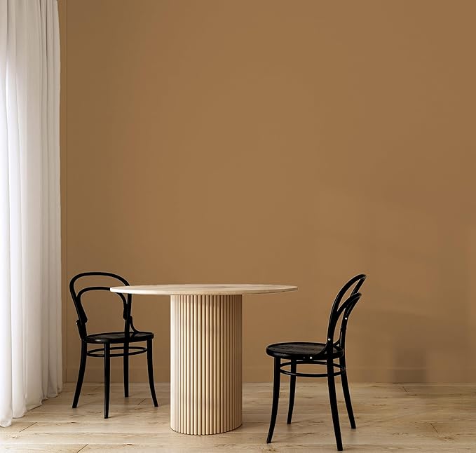 EVOLVE Paint & Primer: Environment-friendly, Low Sheen with One-coat Coverage for Interior & Exterior surfaces (Autumn Brown, 5-Gallon)